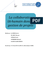 La Collaboration IA-humain Dans La Gestion de Projets