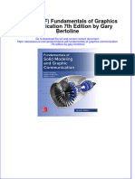 Ebook Download (Ebook PDF) Fundamentals of Graphics Communication 7th Edition by Gary Bertoline All Chapter