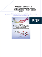 Ebook Download Chiral Analysis: Advances in Spectroscopy, Chromatography and Emerging Methods 2nd Edition - Ebook PDF All Chapter