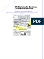 Ebook Download (Ebook PDF) Statistics For Business and Economics 8th Edition All Chapter