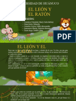 EL LEÓN Y EL RATÓN