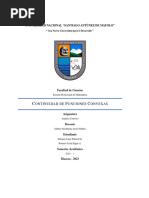 Análisis Convexo Continuidad de Funciones Convexas