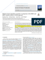 5 Pollution Haven Hypothesis Revisited A Comparison of The BRICS and MINT Countries Based On VECM Approach 2019