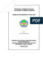 Proposal Dendeng Pucuk Ubi