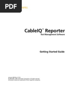 Cableiq Reporter: Getting Started Guide