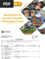 Estudios Sociales - Malla Curricular