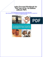 Ebook Download An Emotionally Focused Workbook For Couples: The Two of Us 1st Edition (Ebook PDF) All Chapter