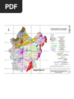 Mapa Geologico Alto Iguaçu e Afluentes Do Ribeira