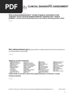 Clinical Diagnostic Assessment