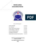 Review Jurnal - Manajemen Proyek (Kelompok 1)