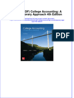 Ebook Download (Ebook PDF) College Accounting: A Contemporary Approach 4th Edition All Chapter