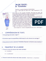 Sujet Exploitation de Texte CM2