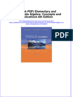 Ebook Download (Ebook PDF) Elementary and Intermediate Algebra: Concepts and Applications 6th Edition All Chapter