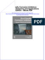 Ebook Download Eco-Friendly Corrosion Inhibitors: Principles, Designing and Applications 1st Edition - Ebook PDF All Chapter