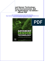 Ebook Download Advanced Sensor Technology: Biomedical, Environmental, and Construction Applications 1st Edition - Ebook PDF All Chapter