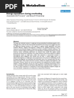 Nutrition and Metabolism