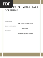 Perfiles de Acero para Columnas