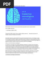 Los 15 Trastornos Neurol-Gicos M-S Frecuentes