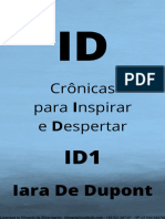 ID1 Cronicas para Inspirar e Despertar Iara de Dupont