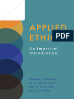 Applied Ethics An Impartial Introduction (Elizabeth Jackson, Tyron Goldschmidt Etc.)