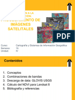 SEMANA 15 Procesamiento de Imágenes Satelitales