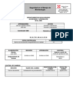 0217.SCHF - SOP.003 Seguridad en El Manejo de Montacargas