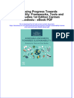 Ebook Download Assessing Progress Towards Sustainability: Frameworks, Tools and Case Studies 1st Edition Carmen Teodosiu - Ebook PDF All Chapter