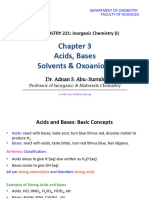 Chapter 3 Acids Bases CHEM 221A