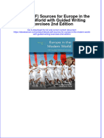 Ebook Download (Ebook PDF) Sources For Europe in The Modern World With Guided Writing Exercises 2nd Edition All Chapter