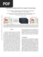 Starvector: Generating Scalable Vector Graphics Code From Images