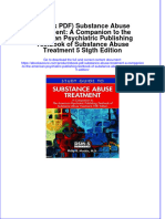 (Ebook PDF) Substance Abuse Treatment: A Companion To The American Psychiatric Publishing Textbook of Substance Abuse Treatment 5 STGTH Edition