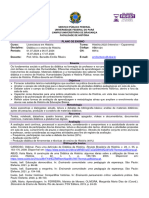 FAHIST - Plano de Ensino - Didática e o Ensino de História (Capanema 2024.3)