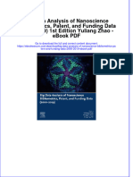 Ebook Download Big Data Analysis of Nanoscience Bibliometrics, Patent, and Funding Data (2000-2019) 1st Edition Yuliang Zhao - Ebook PDF All Chapter