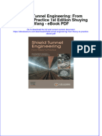 Ebook Download Shield Tunnel Engineering: From Theory To Practice 1st Edition Shuying Wang - Ebook PDF All Chapter