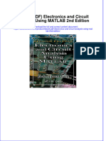 Ebook Download (Ebook PDF) Electronics and Circuit Analysis Using MATLAB 2nd Edition All Chapter