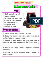 Ficha Leemos La Chicha Morada - Maestra Janet