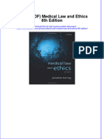 Ebook Download (Ebook PDF) Medical Law and Ethics 8th Edition All Chapter