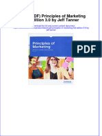 Ebook Download (Ebook PDF) Principles of Marketing 3rd Edition 3.0 by Jeff Tanner All Chapter