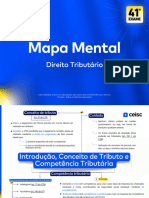 Direito Tributário - Mapa Mental 41° Exame Da OAB