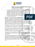 Contratista de Caregato' Suspende Obras Por Aumento de Caudal Del Río Cauca: Revela UNGRD