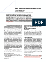 Axisgraphic Tracings of Temporomandibular Joint Movements