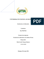 Tarea de Investigación Evolución de La Informática en Los Últimos 50 Años