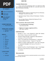 Surya Resume