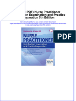 Ebook Download (Ebook PDF) Nurse Practitioner Certification Examination and Practice Preparation 5th Edition All Chapter