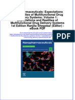 ebook download Nanopharmaceuticals: Expectations and Realities of Multifunctional Drug Delivery Systems: Volume 1: Expectations and Realities of Multifunctional Drug Delivery Systems 1st Edition Ranjita Shegokar (Editor) - eBook PDF all chapter