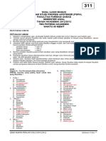 Tes Potensi Akademik 311 Key