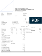 Salary Slip Deloitte April