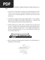 Problem Sheet-Module 1