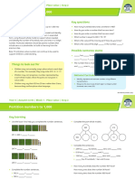 Y4 Autumn Block 1 SOL2 Partition Numbers To 1000