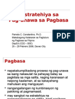 Mga Ya Sa Pag-Unawa Sa Pagbasa